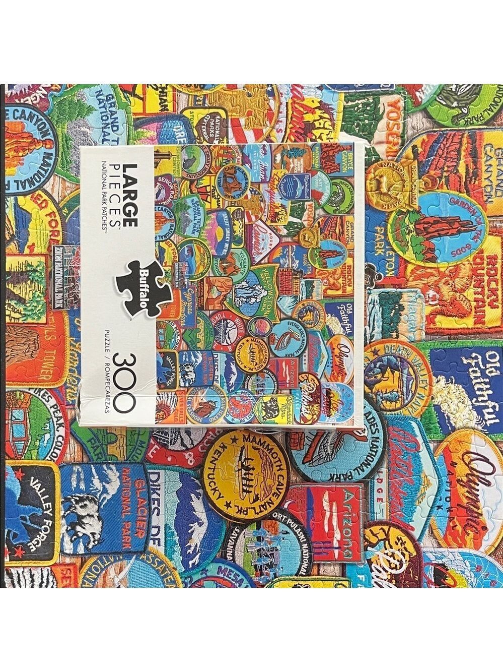 Buffalo Games Colorful Travel Stickers Puzzle